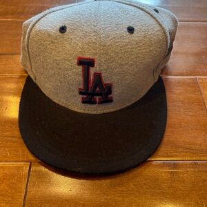 New Era Gray and Black Hat